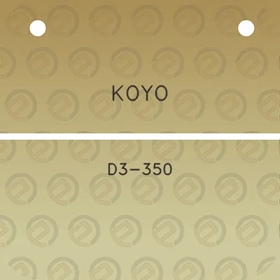 koyo-d3-350