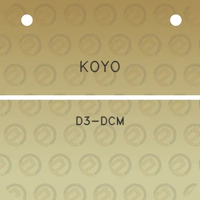 koyo-d3-dcm