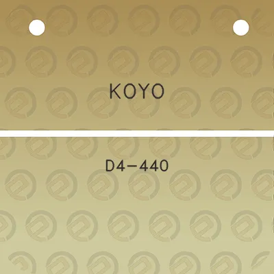 koyo-d4-440