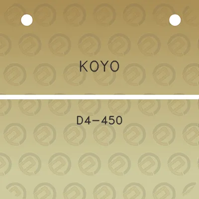 koyo-d4-450