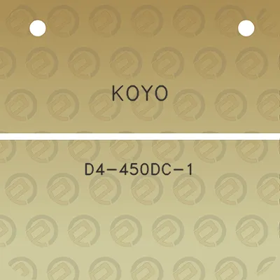 koyo-d4-450dc-1