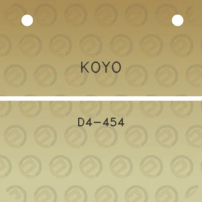 koyo-d4-454