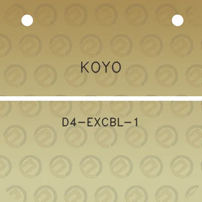 koyo-d4-excbl-1