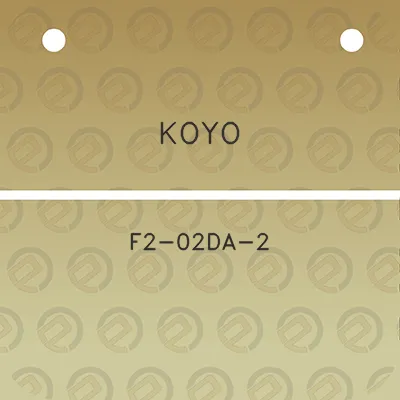 koyo-f2-02da-2