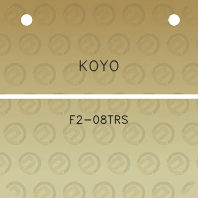 koyo-f2-08trs