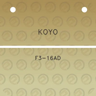 koyo-f3-16ad