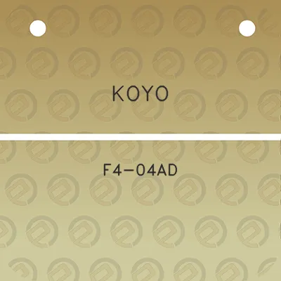 koyo-f4-04ad