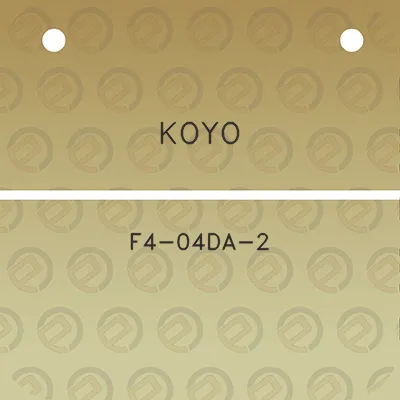 koyo-f4-04da-2