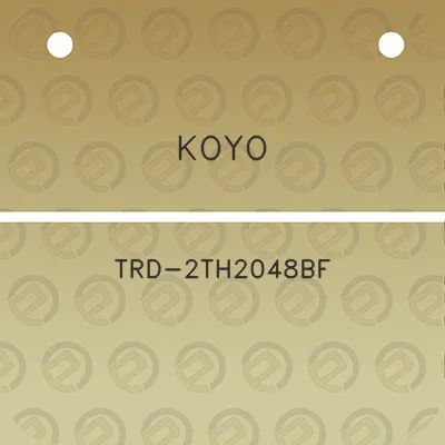 koyo-trd-2th2048bf