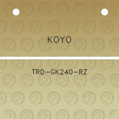 koyo-trd-gk240-rz