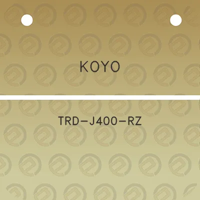 koyo-trd-j400-rz