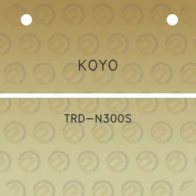 koyo-trd-n300s