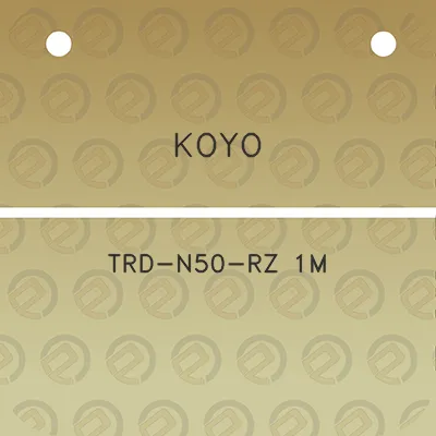 koyo-trd-n50-rz-1m