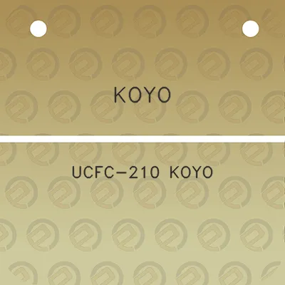 koyo-ucfc-210-koyo