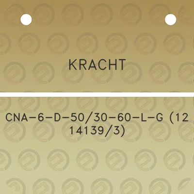 kracht-cna-6-d-5030-60-l-g-12-141393