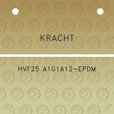 kracht-hvf25-a1g1a12-epdm