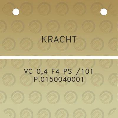 kracht-vc-04-f4-ps-101-p0150040001