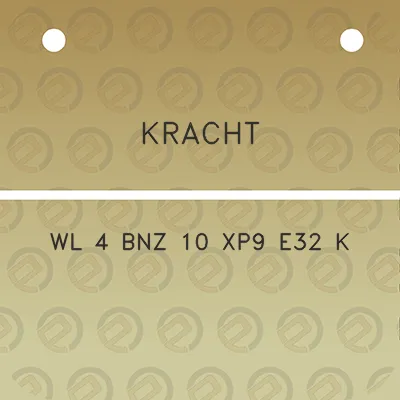 kracht-wl-4-bnz-10-xp9-e32-k