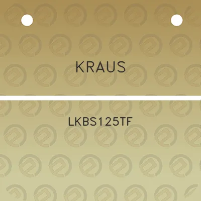 kraus-lkbs125tf