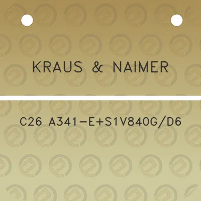 kraus-naimer-c26-a341-es1v840gd6