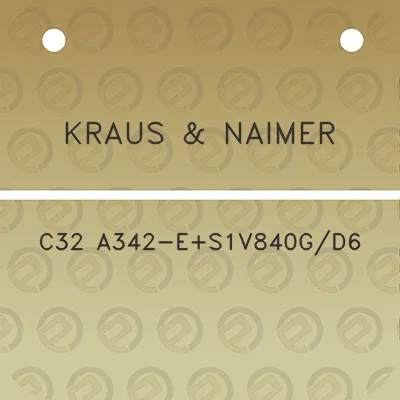 kraus-naimer-c32-a342-es1v840gd6