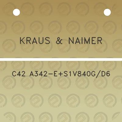 kraus-naimer-c42-a342-es1v840gd6