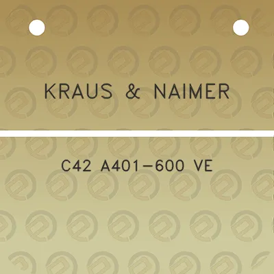 kraus-naimer-c42-a401-600-ve