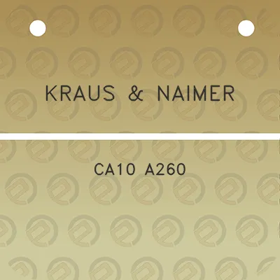 kraus-naimer-ca10-a260