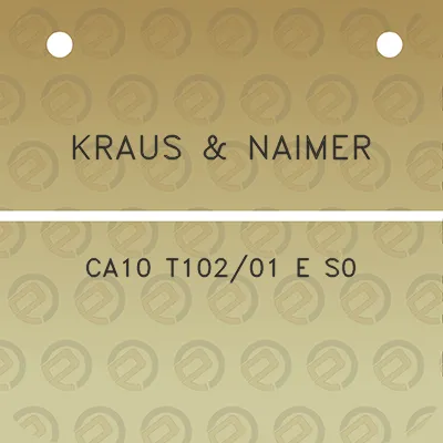 kraus-naimer-ca10-t10201-e-s0