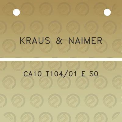 kraus-naimer-ca10-t10401-e-s0