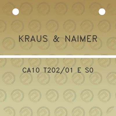 kraus-naimer-ca10-t20201-e-s0