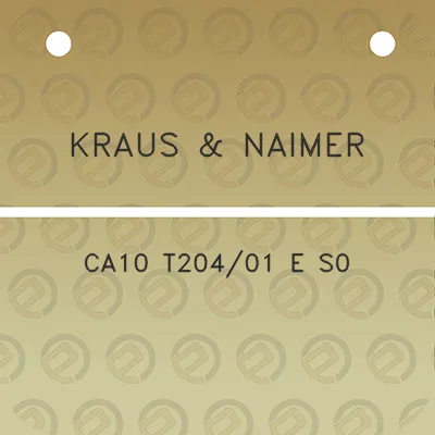 kraus-naimer-ca10-t20401-e-s0