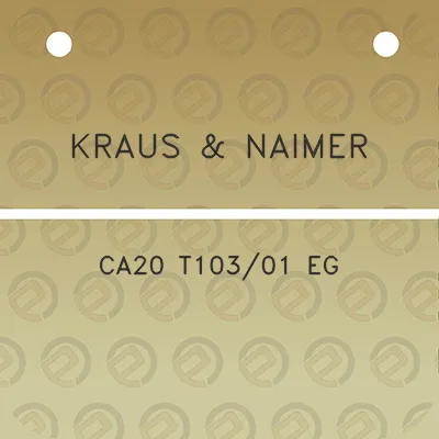 kraus-naimer-ca20-t10301-eg