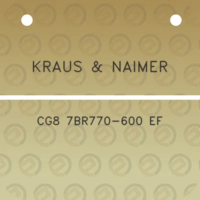 kraus-naimer-cg8-7br770-600-ef