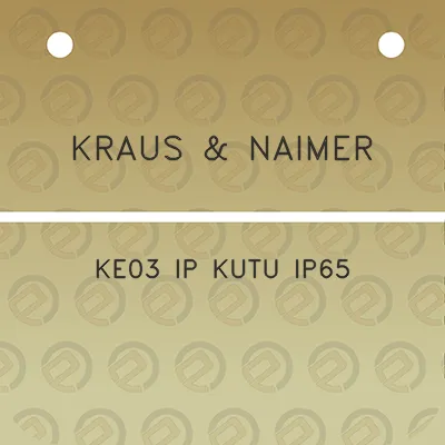 kraus-naimer-ke03-ip-kutu-ip65