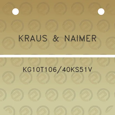 kraus-naimer-kg10t10640ks51v