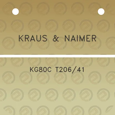 kraus-naimer-kg80c-t20641