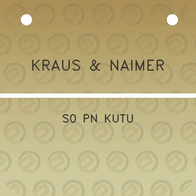 kraus-naimer-s0-pn-kutu