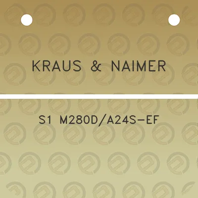 kraus-naimer-s1-m280da24s-ef