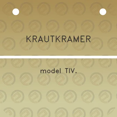 krautkramer-model-tiv