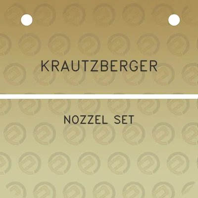 krautzberger-nozzel-set