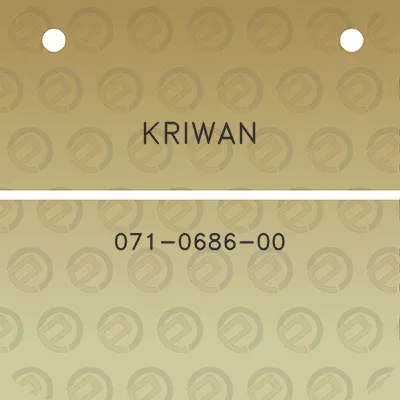 kriwan-071-0686-00