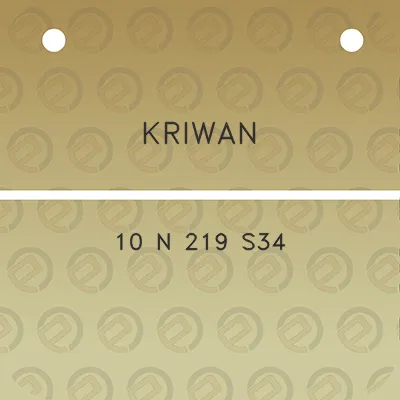 kriwan-10-n-219-s34