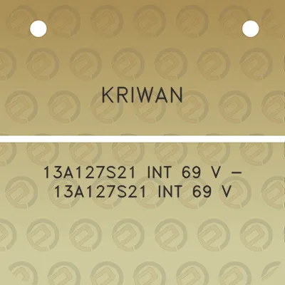 kriwan-13a127s21-int-69-v-13a127s21-int-69-v