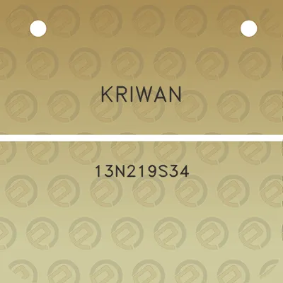 kriwan-13n219s34