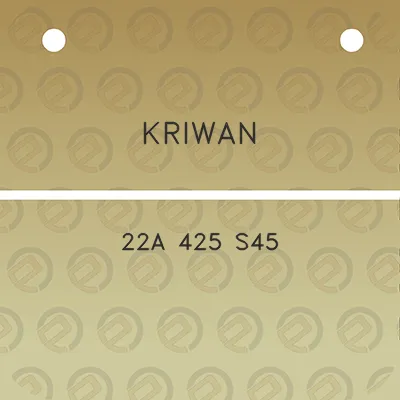 kriwan-22a-425-s45