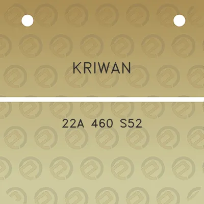 kriwan-22a-460-s52