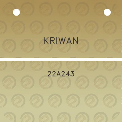 kriwan-22a243