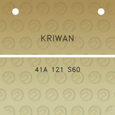 kriwan-41a-121-s60