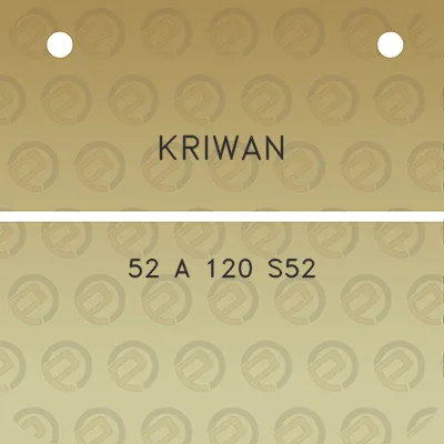 kriwan-52-a-120-s52